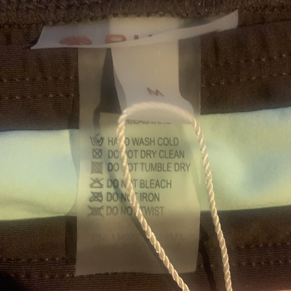 PilyQ Womens Rivera Banded Colorblock Swim Bottom - Picture 7 of 10